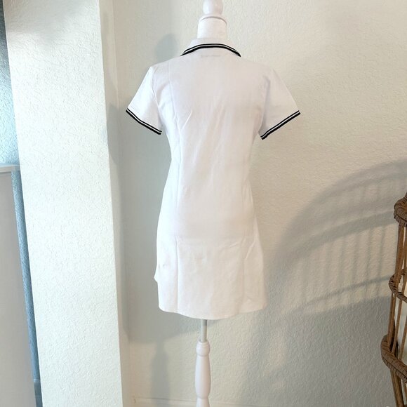 Abercrombie White & Navy Polo Dress - Picture 6 of 6
